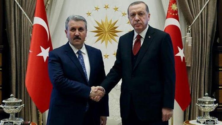 Son dakika: Cumhurbaşkanı Erdoğan BBP lideri ile görüşecek