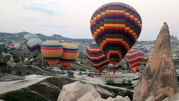 Kapadokya’da balon turları yine iptal
