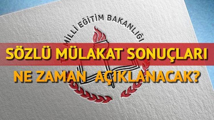 20 bin öğretmen mülakat sonuçları ne zaman açıklanacak