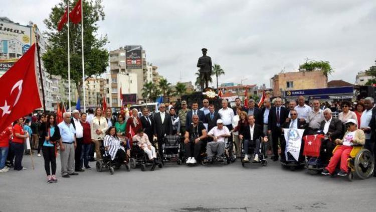 Tarsus’ta engeliler, engelsiz yaşam için yürüdü