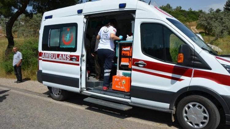 Milasta minibüs devrildi: 2si öğretmen 4 yaralı