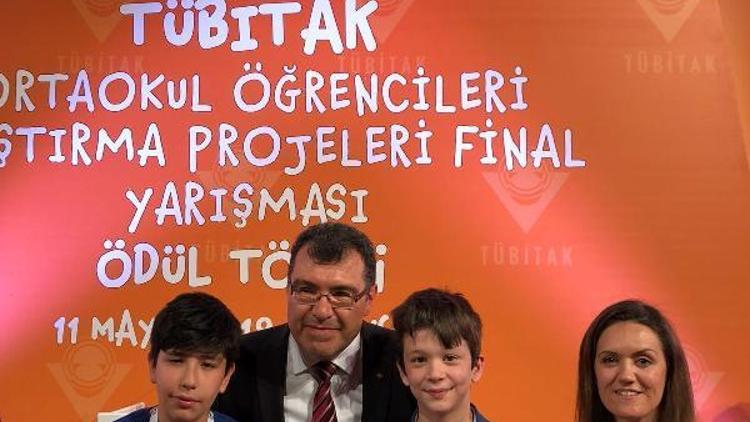 Keşan Rasim Ergene Ortaokulu öğrencileri, TÜBİTAK Türkiye 1incisi oldu