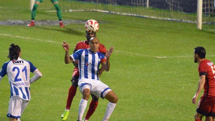 Play-offta gol düellosu Erzurumspor avantajlı