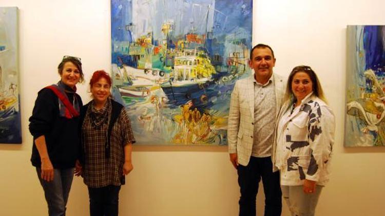 Trabzonlu ressam Gaziantepte sergi açtı
