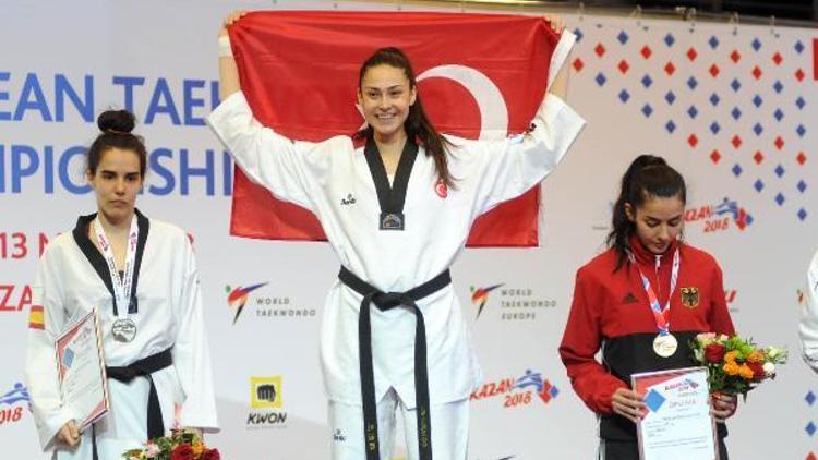 Avrupa Tekvando Şampiyonasında 1 altın 2 gümüş madalya