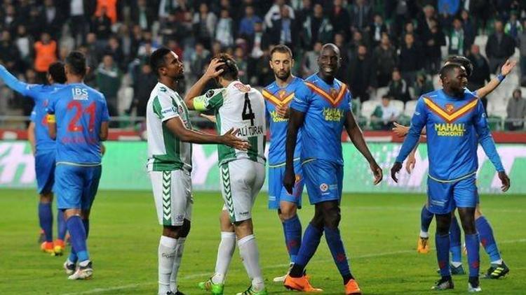 Konyaspor beraberliği zor kurtardı