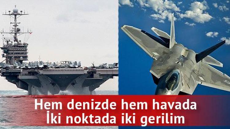 Rus savaş uçakları ABD semalarında... ABD jetleri havalandı