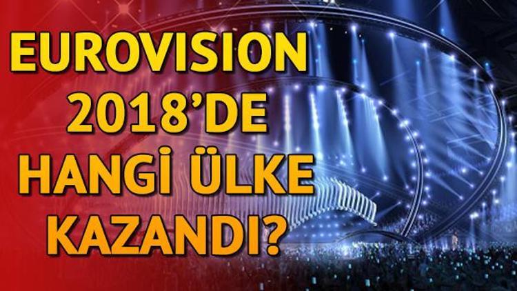 Eurovision 2018de final heyecanı | 2018 Eurovisionda hangi ülke kazandı