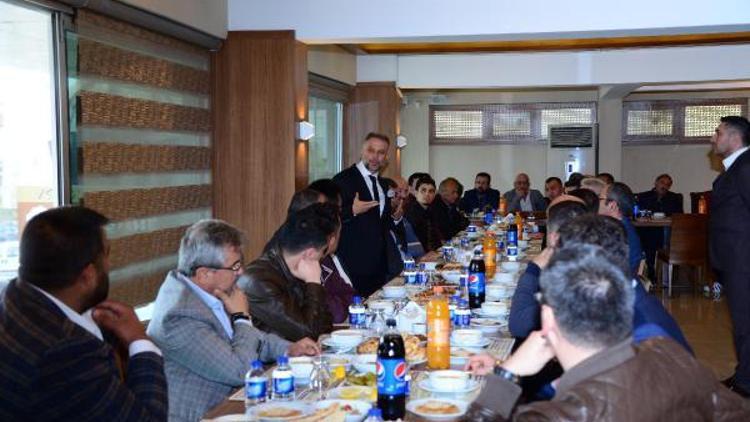 Başkan Ertürk inşaat sektörü temsilcileriyle buluştu