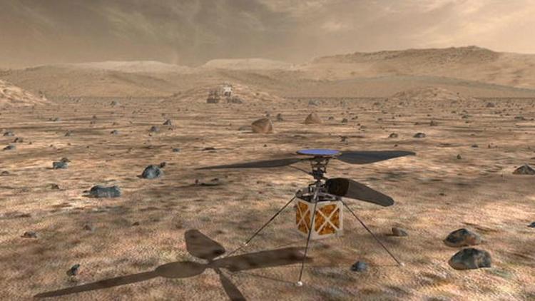 NASAdan çılgın plan Marsa helikopter gönderiyor