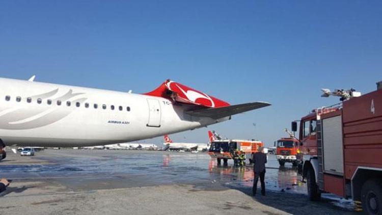 Air Asiana uçağının kanadı THY uçağının kuyruğuna çarptı