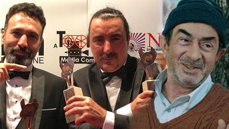 Ödülünü usta oyuncu Turan Özdemir’e adadı