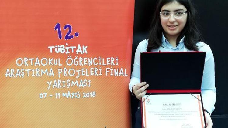 Sanko öğrencisinin TÜBİTAK başarısı