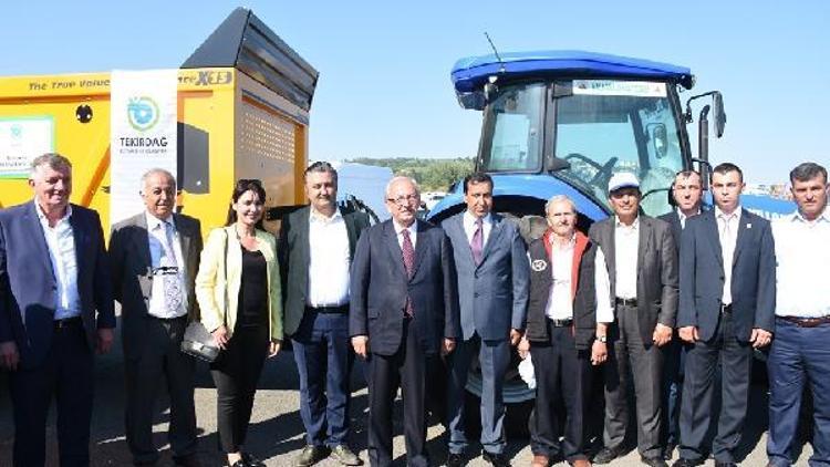 Tekirdağ Büyükşehir Belediyesinden çiftçilere destek