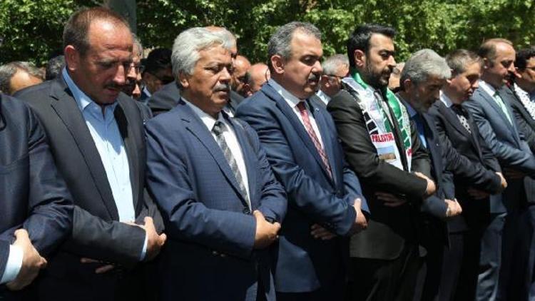 Ankarada Filistinliler için gıyabi cenaze namazı