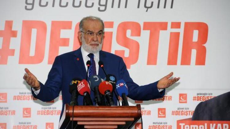 Karamollaoğlu: İktidarlar miting tertip etmez, icraat yapar