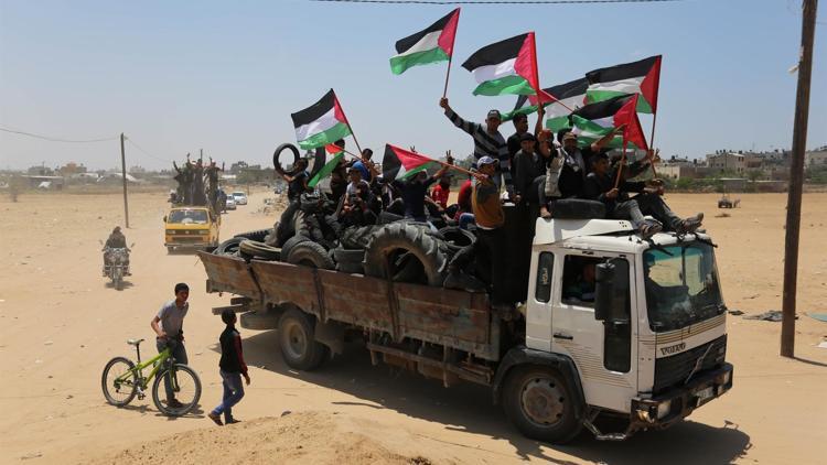 Gazze katliamı için genel greve gittiler