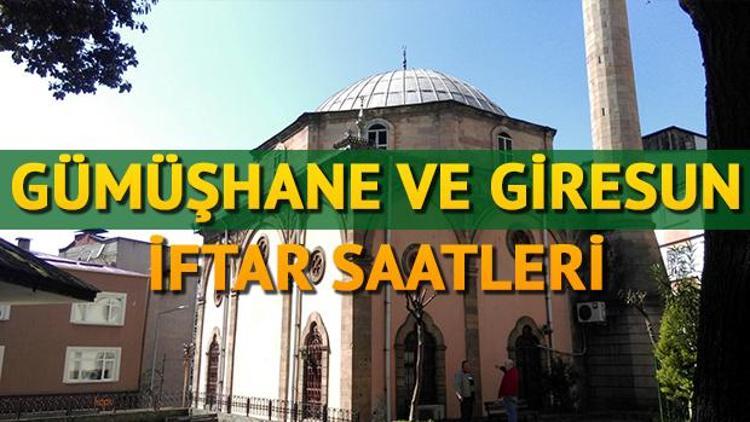 Giresun ve Gümüşhane iftar saatleri | Giresunda ve Gümüşhanede iftara ne kadar kaldı