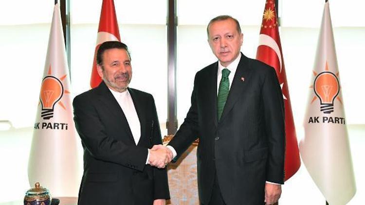 Erdoğan İran Cumhurbaşkanı Özel Temsilcisi Vaizi ile görüştü //Fotoğraf