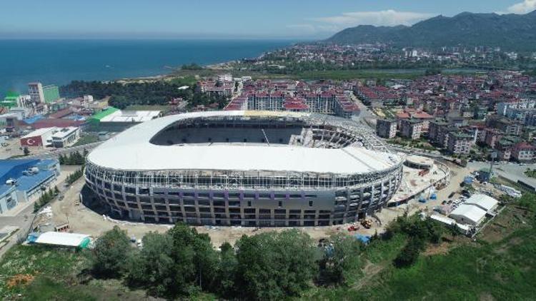 Ordunun fındık figürlü yeni stadyumu gelecek sezon açılıyor