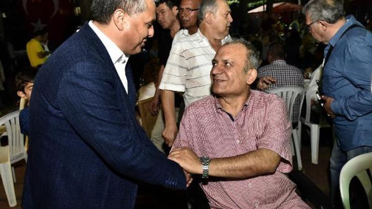 Muratpaşada ilk iftar özel bireylere