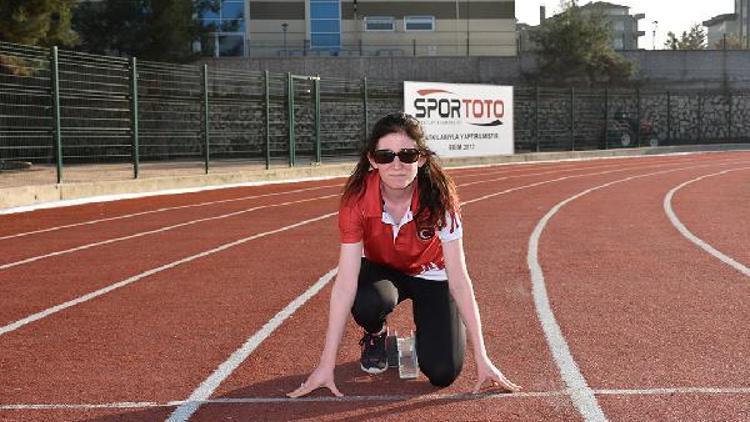Görme engelli milli atlet Çırakoğlunun hedefi Tokyo Paralimpik Oyunları