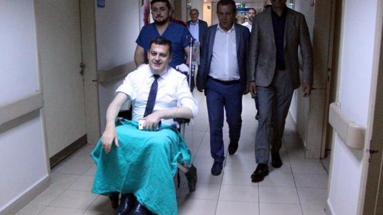 CHPli milletvekilleri kazada yaralandı