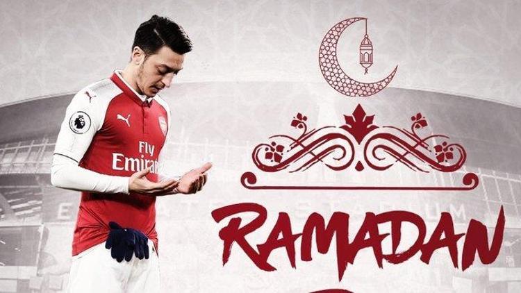 Arsenal Ramazan ayını Mesut Özille kutladı TFFden teşekkür geldi