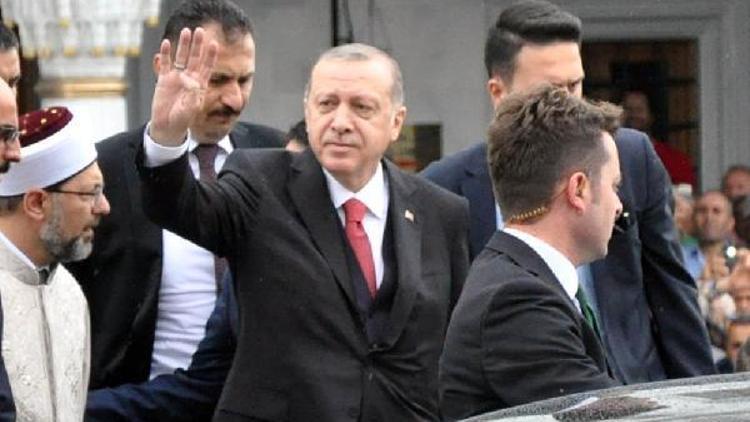 Cumhurbaşkanı Erdoğan, cuma namazını Ankarada kıldı