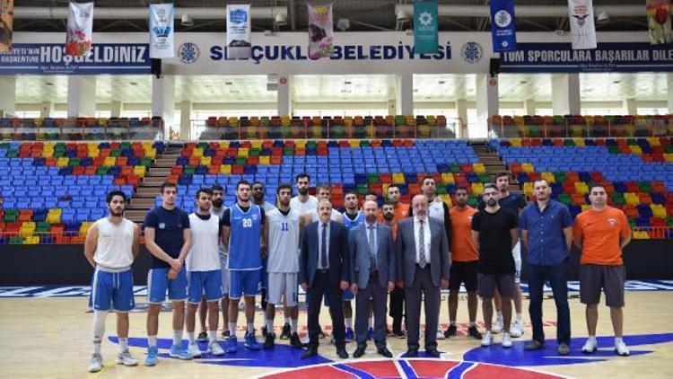 Selçuklu Belediye Başkanından, basketbol takımına destek