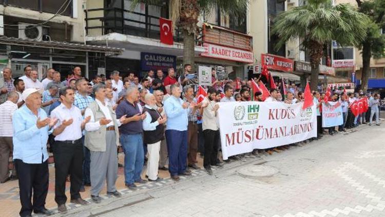 Torbalıda Filistindeki katliam kınandı