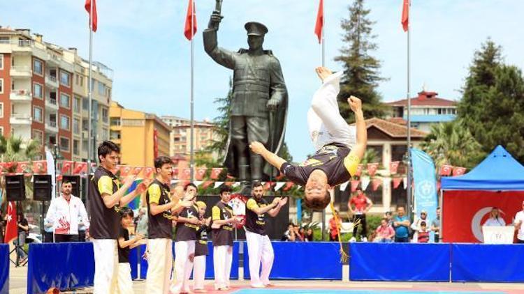 Rizede, 19 Mayıs coşkusu törenle kutlandı