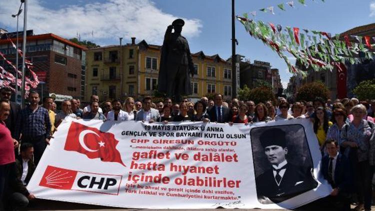 Giresun’da, 19 Mayıs kutlandı