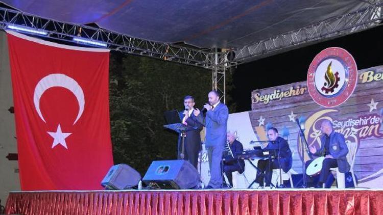 Seydişehirde Ramazan akşamları konserleri sürüyor
