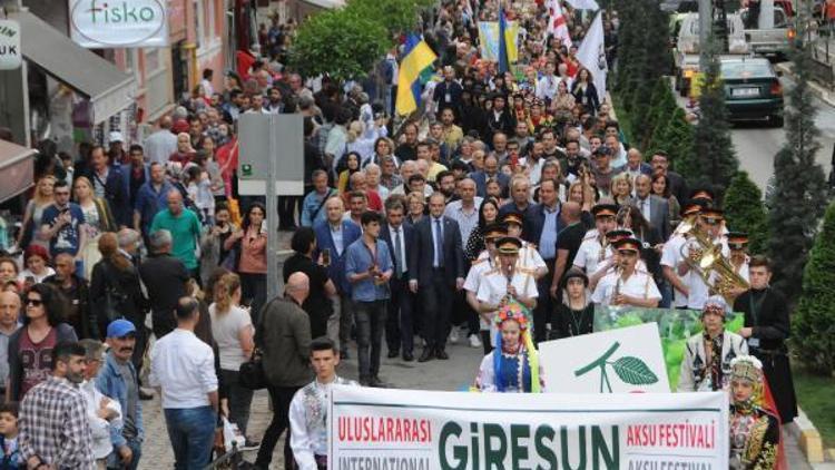 Uluslararası Giresun Aksu Festivali başladı