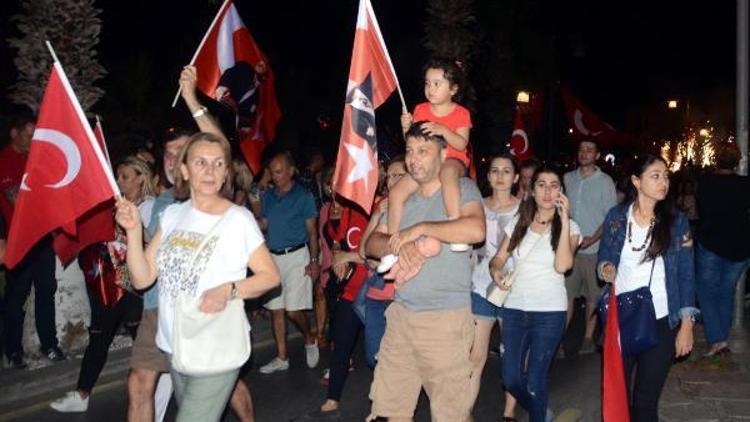 Bodrumda Fener Alayı coşkusu