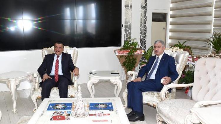 Başkan Gürkandan, Başkan Polata ziyaret