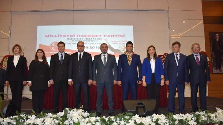 MHP Balıkesir milletvekili adayları tanıtıldı