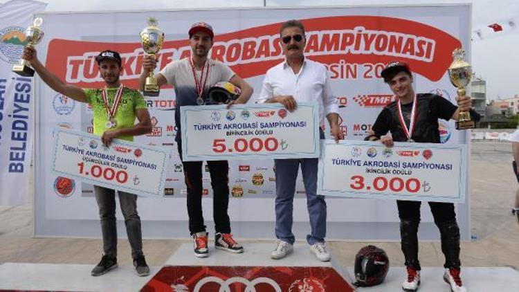 Türkiyenin ilk Motosiklet Akrobasi Şampiyonası tamamlandı