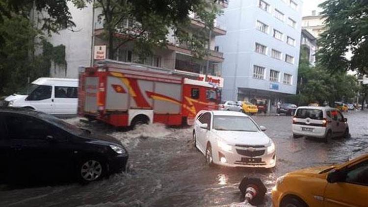 Meteorolojiden dün Ankara’da etkili olan yağış için açıklama