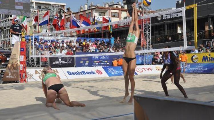 Plaj Voleybolu Dünya Turunda Sırbistan ve Küba zirvede