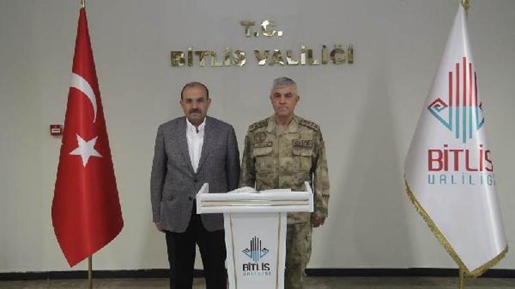 Jandarma Genel Komutanı Çetinden Bitlis Valiliğine ziyaret