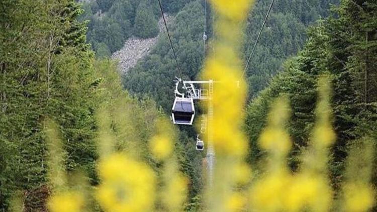 Teleferikte 5 günlük yazlık bakım molası