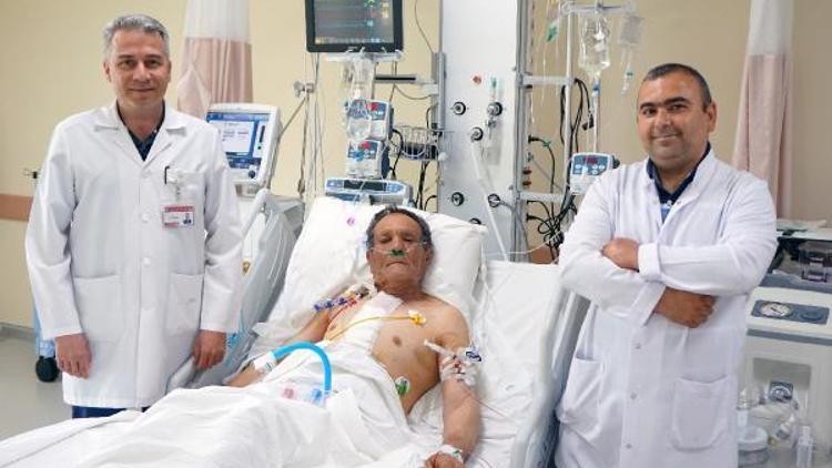 ÇOMÜ Hastanesinde kalp hastasına Bentall ameliyatı yapıldı
