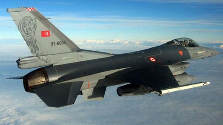 F-16lar 8 teröristi etkisiz hale getirdi