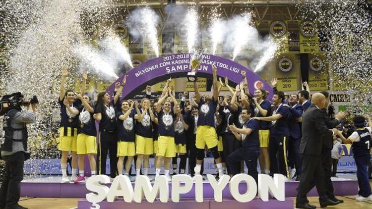 KBSLde şampiyon Fenerbahçe (FOTOĞRAFLAR)