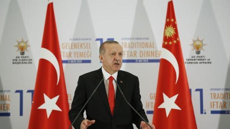 Erdoğan: ABDnin eline Filistinli çocukların kanı bulaşmıştır