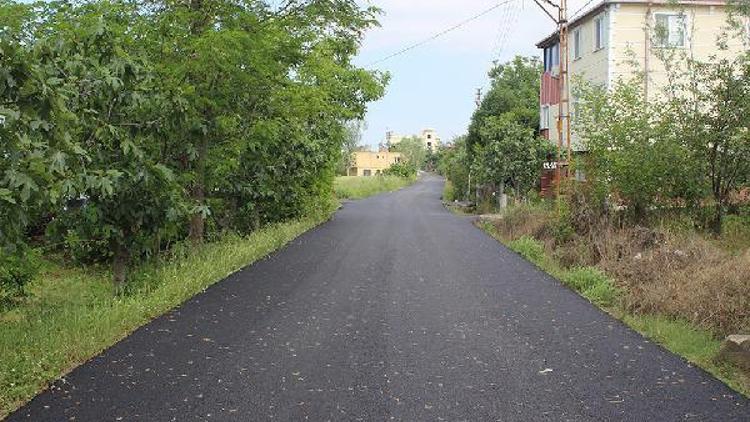 Tekkeköy’de Asfalt Yol Atağı