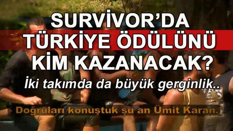 Survivorda Türkiye ödülünün ilk etabını kim kazandı İşte nefes kesen mücadelenin ayrıntıları