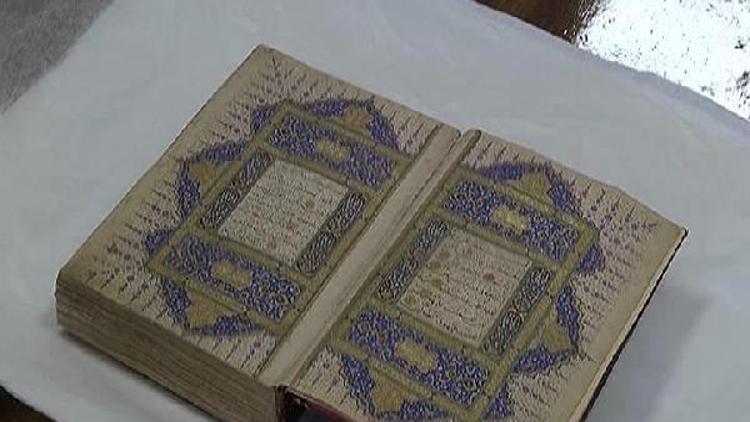 524 yıllık Kuran-ı Kerim tekrar Topkapı Sarayında